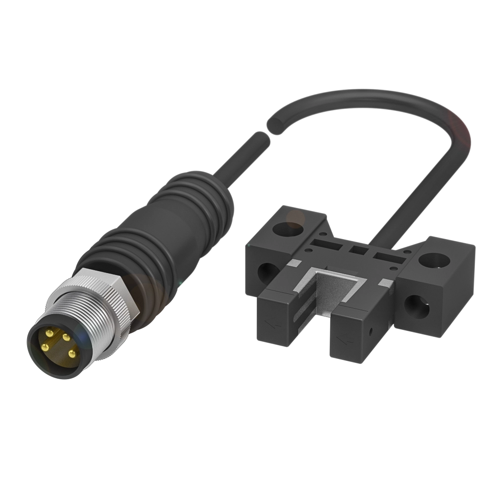 Gabellichtschranken im Kunststoffgehäuse